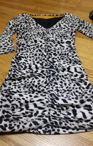 Forever 21 mini cheettah Dress - Picture 3 of 8